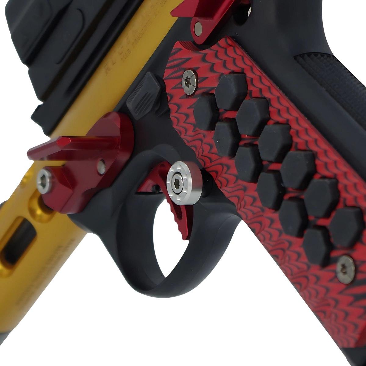 tandemkross powiekszony zwalniacz magazynka titan ruger mark iv 22 45 srebrny tk26n0247slv1