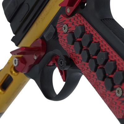 tandemkross hivebrid g10 okladziny ruger mk iv 22 45 czerwone tk26n0309red1