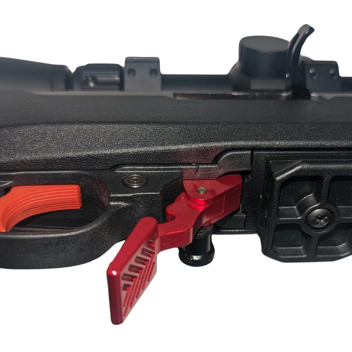 tandemkross fireswitch powiekszony zatrzask magazynka ruger 10 22 czerwony tk18n0184red1