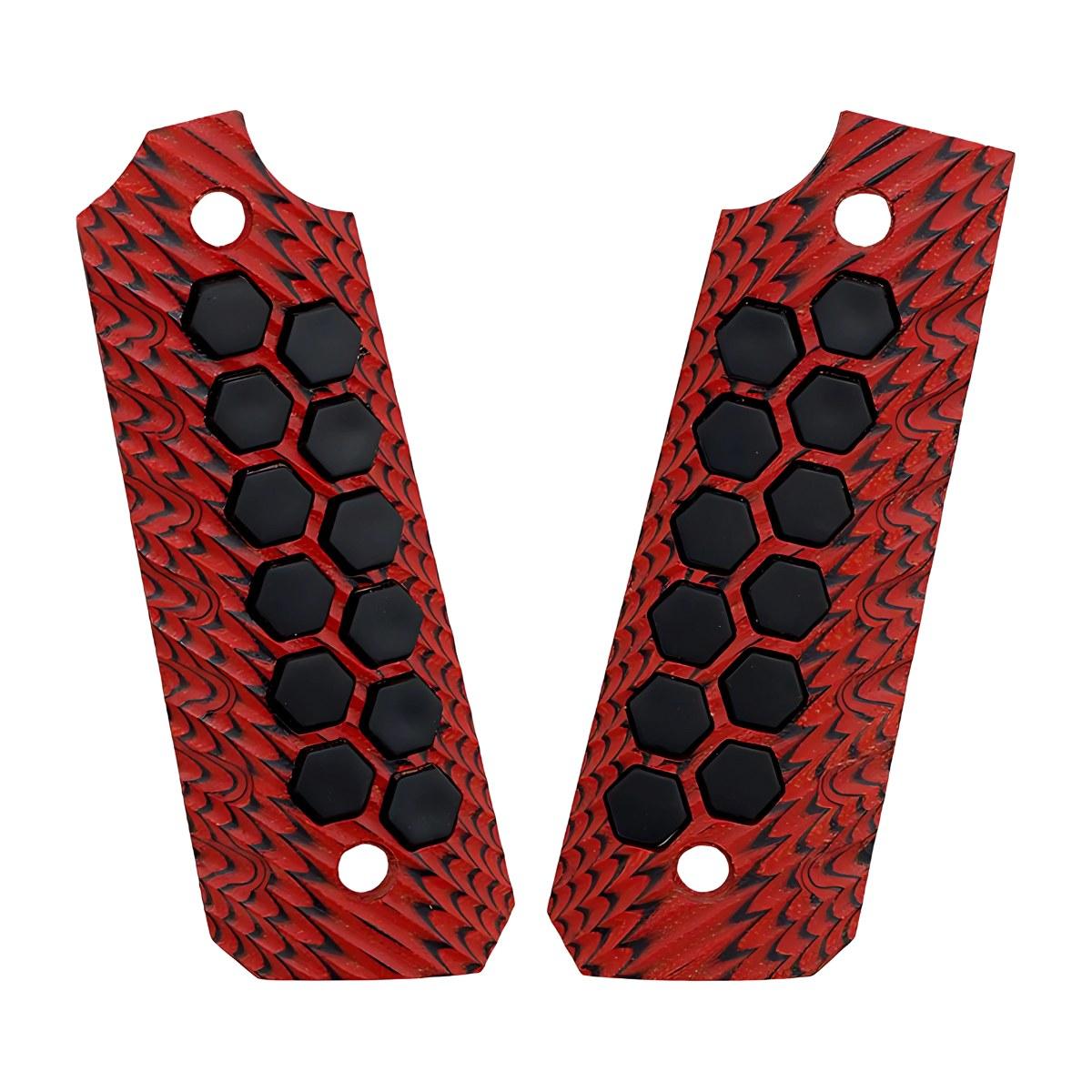 tandemkross hivebrid g10 okladziny ruger mk iv 22 45 czerwone tk26n0309red1