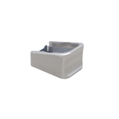 armanov aluminiowa stopka magazynka 2nb glock 17 19 34 srebrna