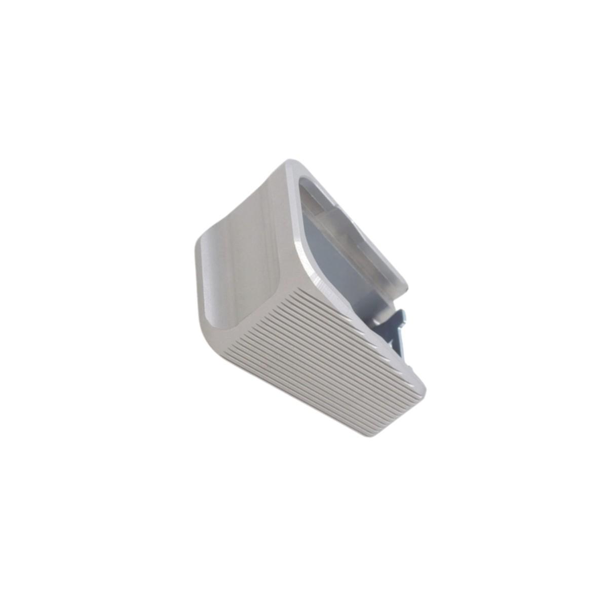 armanov aluminiowa stopka magazynka 2nb glock 17 19 34 srebrna