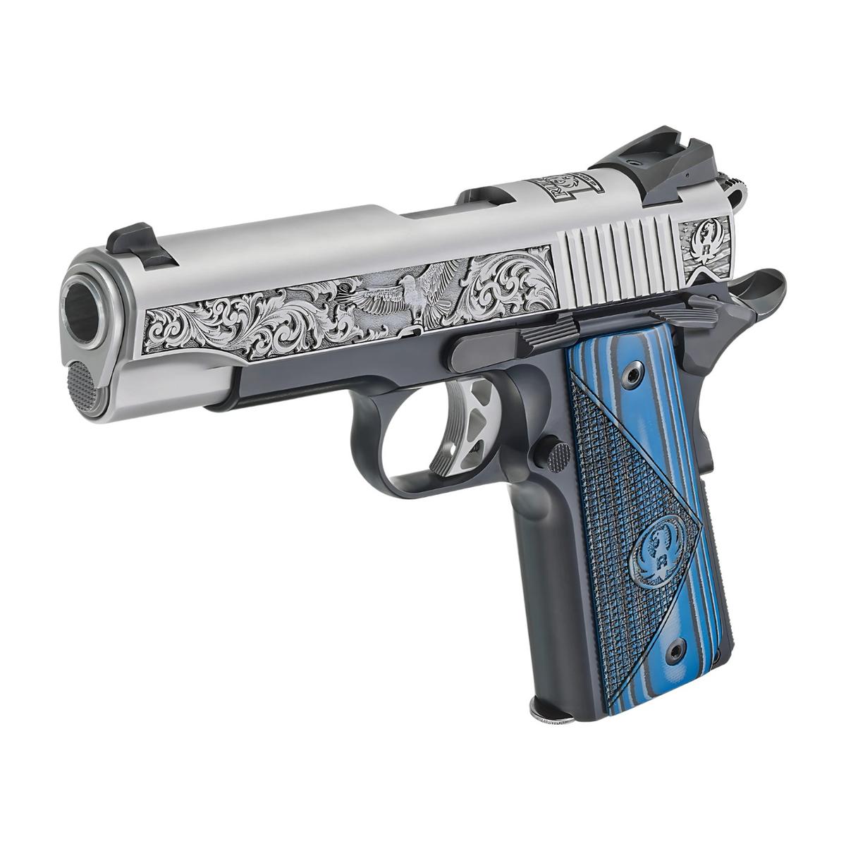 Ruger SR1911 Limited – Newport, NH Edition- Lightweight Commander - .45ACP - 16702