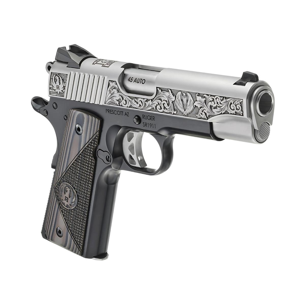 ruger sr1911 limited prescott az edition lightweight commander 45acp 16703