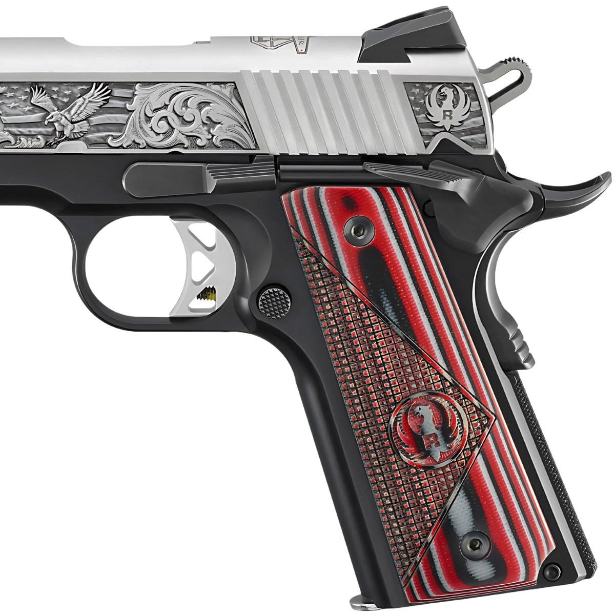 ruger sr1911 limited red barn street edition lightweight commander 45acp 16701