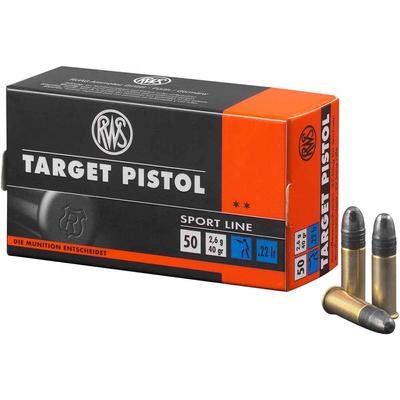 RWS Target Pistol .22 LR 40gr