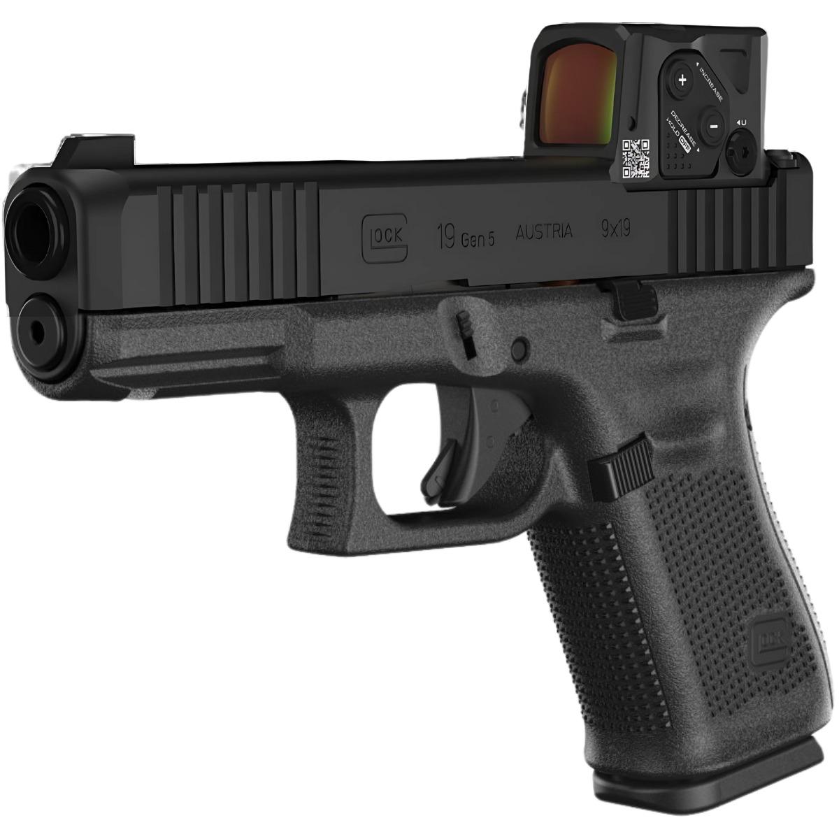 glock 19 a cut aimpoint coa