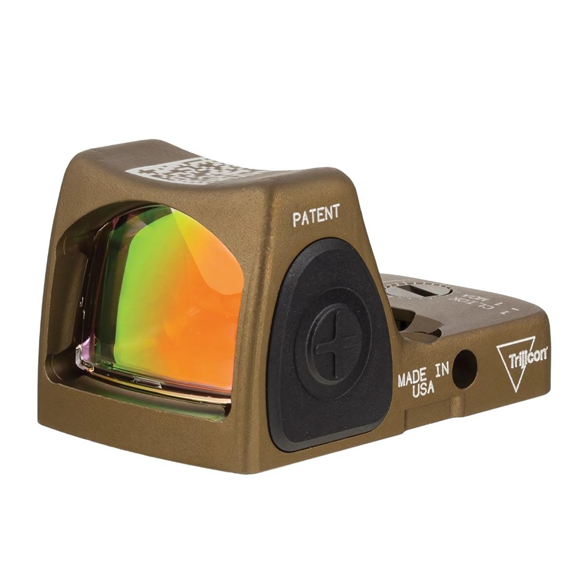 trijicon kolimator rmr type 2 3 25 moa coyote brown rm06 c 700780