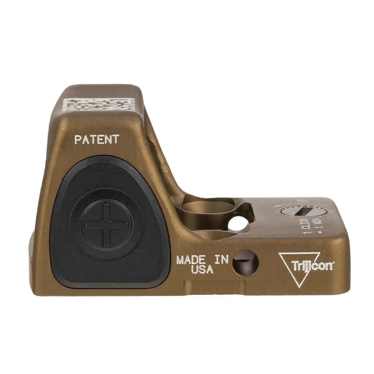 trijicon kolimator rmr type 2 3 25 moa coyote brown rm06 c 700780
