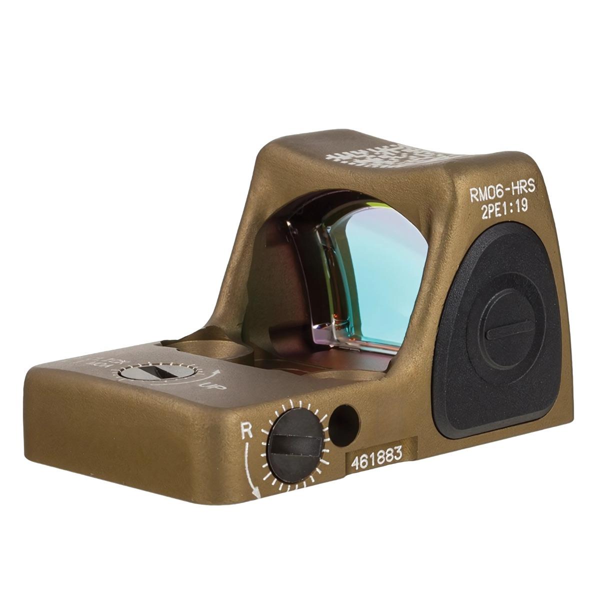 trijicon kolimator rmr type 2 3 25 moa coyote brown rm06 c 700780