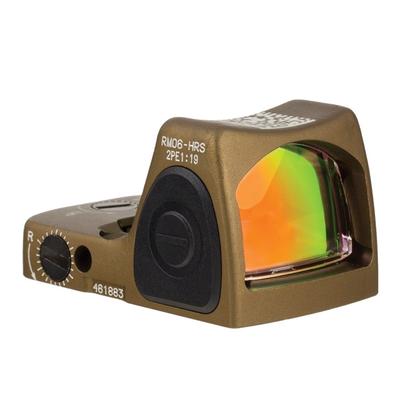 trijicon kolimator rmr type 2 3 25 moa coyote brown rm06 c 700780