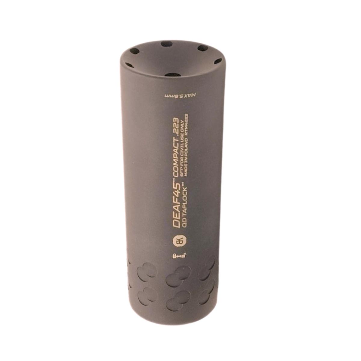 bk precise moderator deaf45 compact taplock silver brown 223rem
