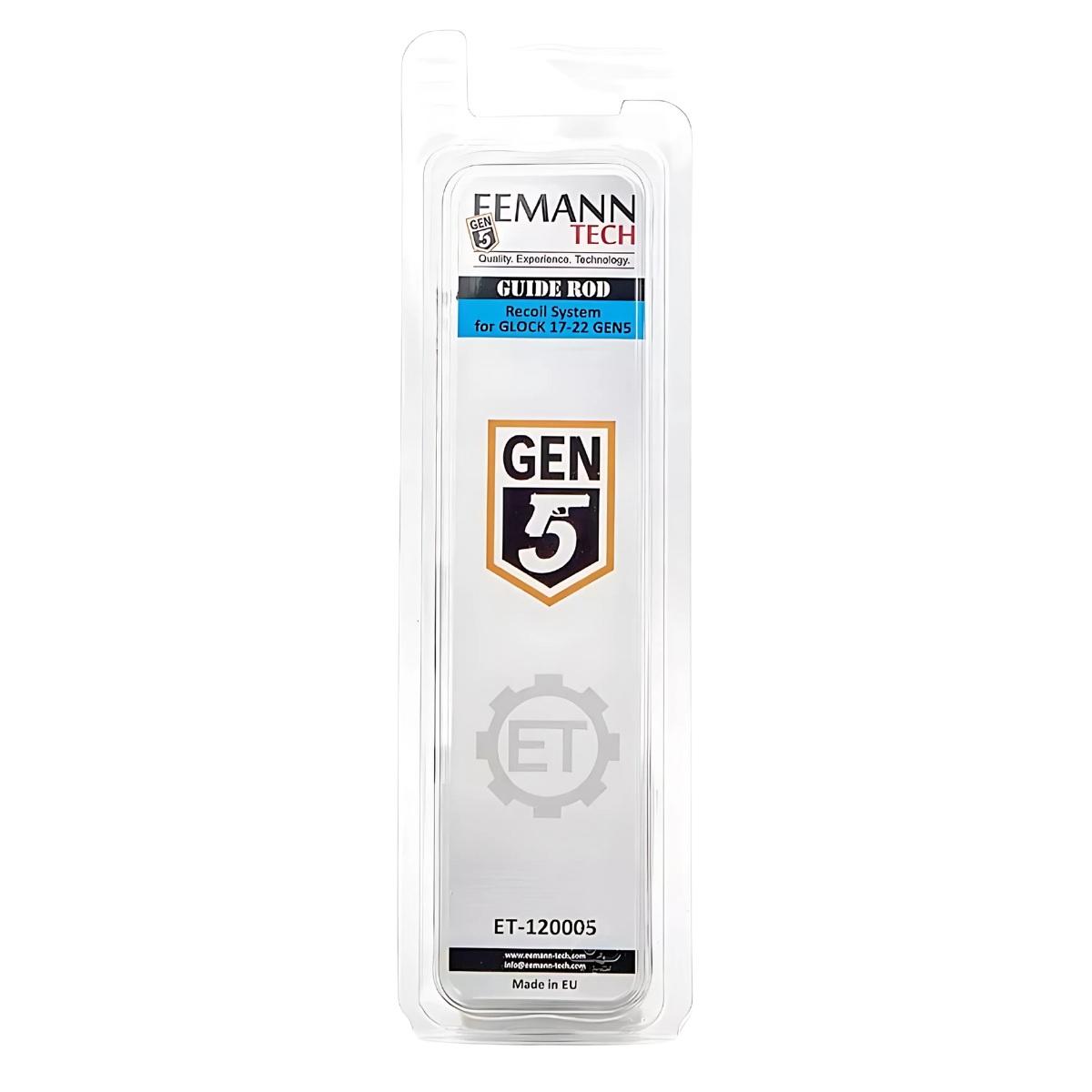 eemann tech recoil system for glock 17 22 gen5 et 120005