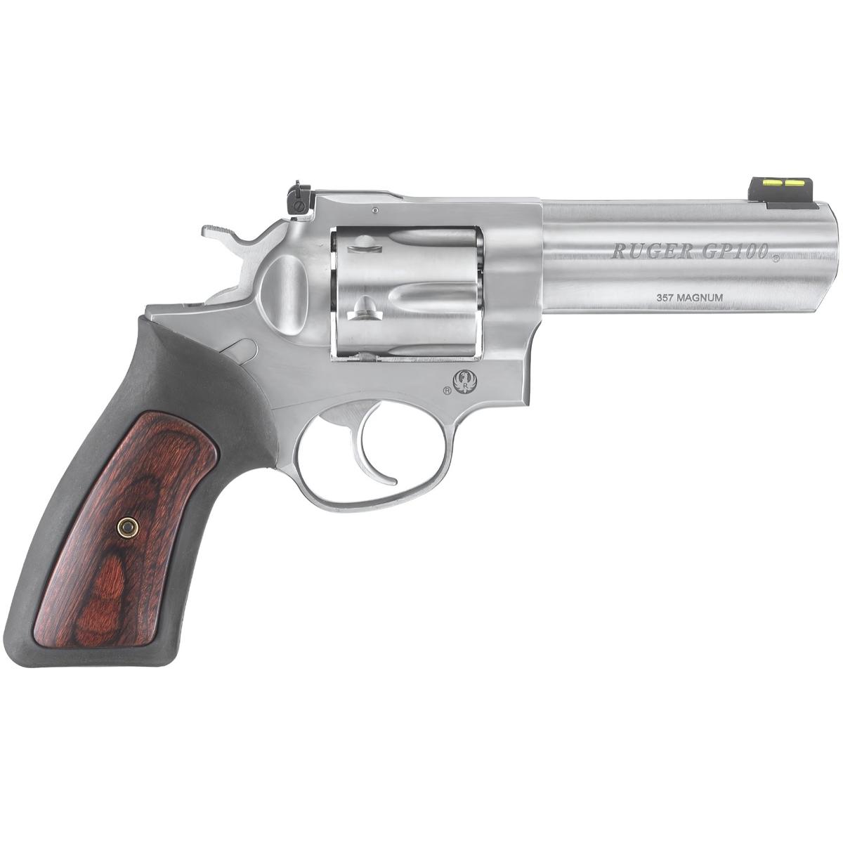 ruger gp100 stainless 4 2 357magnum 38spec 1762