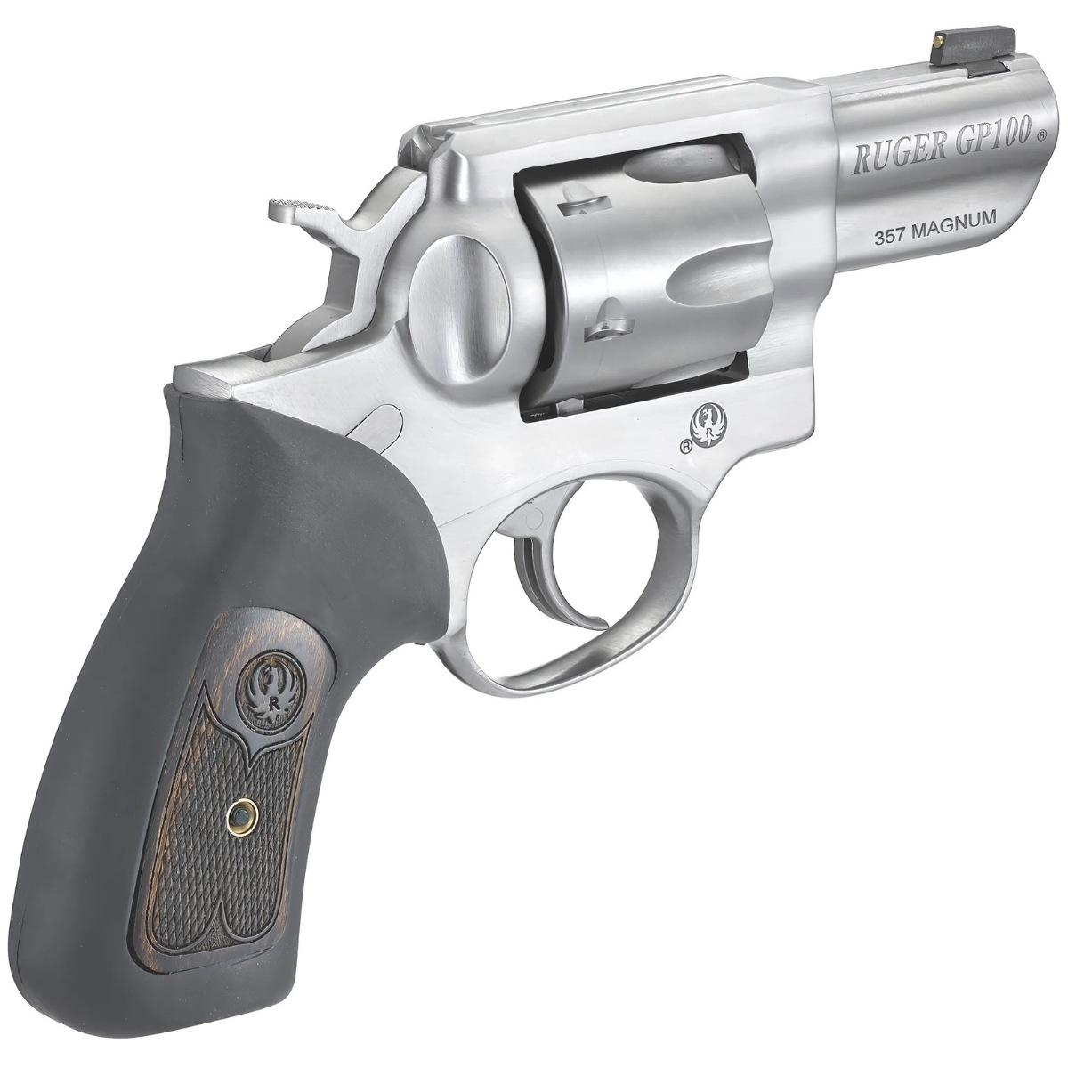 ruger gp100 stainless 2 5 357magnum 38spec 1763