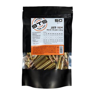 .223 Rem STS FMJ-BT 55gr/3,56g