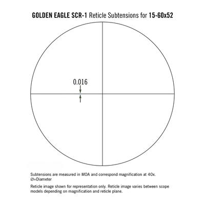 vortex luneta celownicza golden eagle hd 15 60x52 30 mm ao scr 1 tcs 1501