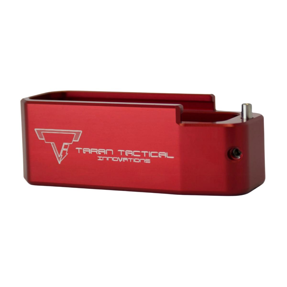 taran tactical innovation aluminiowa stopka do magazynkow ar 15 pmag 5 6 red