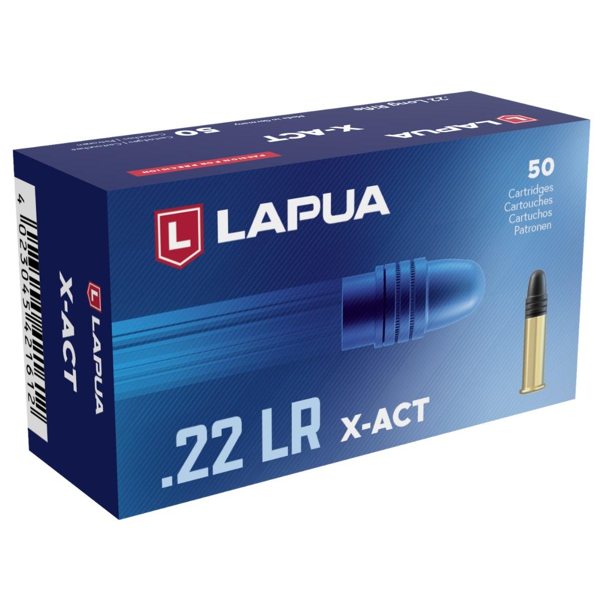 lapua premium x act40gr 22lr