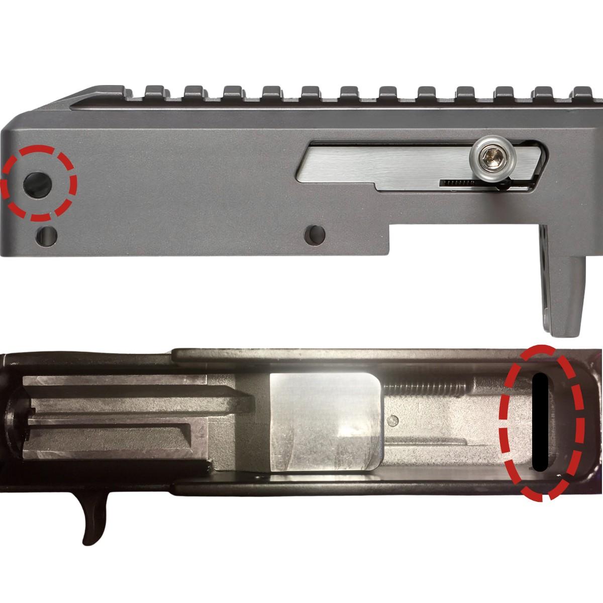 tandemkross shock block bolt odbojnik tlumik drgan ruger 10 22 czarny 0118n0039blk1