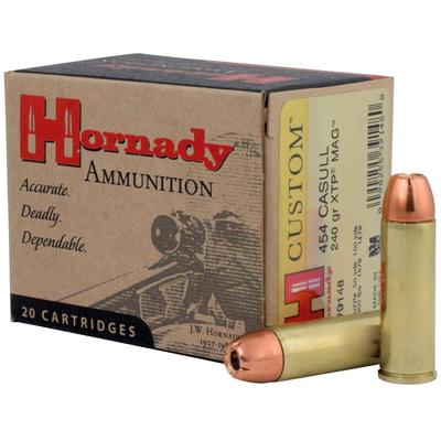 Hornady .454 Casull XTP...