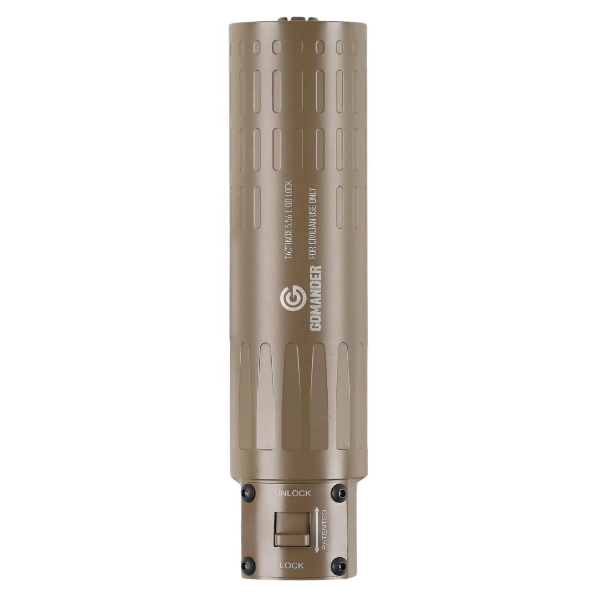 gomander tlumik tactinox 5 56mm l qd lock gwint m26x1 5 fde tb0 9650