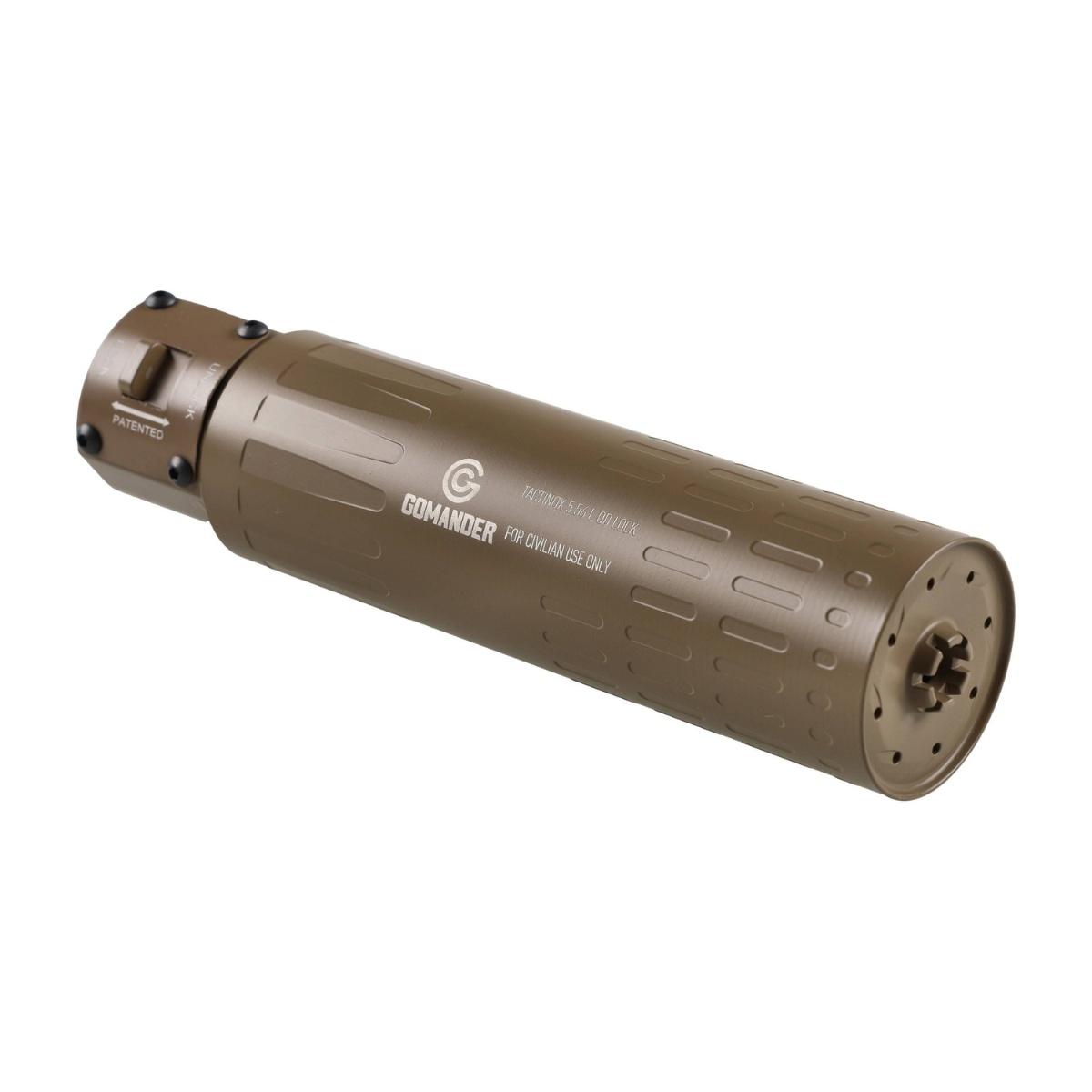 gomander tlumik tactinox 5 56mm l qd lock gwint m26x1 5 fde tb0 9650