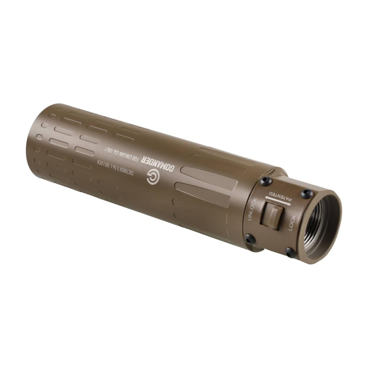 gomander tlumik tactinox 5 56mm l qd lock gwint m26x1 5 fde tb0 9650