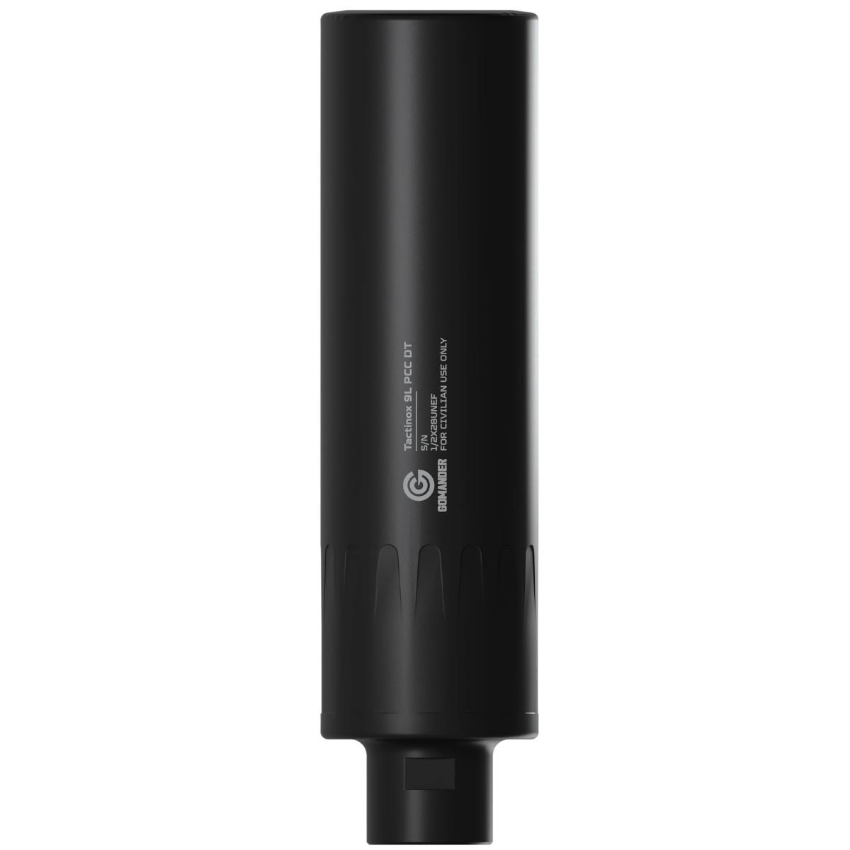 gomander tlumik tactinox 9 l gwint 1 2x28 czarny