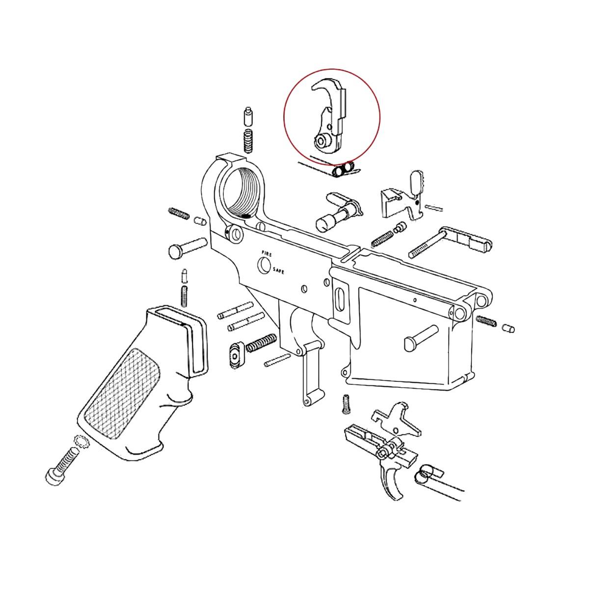 eemann tech kurek do ar 15 et 180065