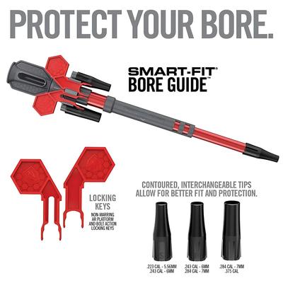 real avid zestaw do czyszczenia przewodu lufy smart fit bore guide szary czerwony avbmbg