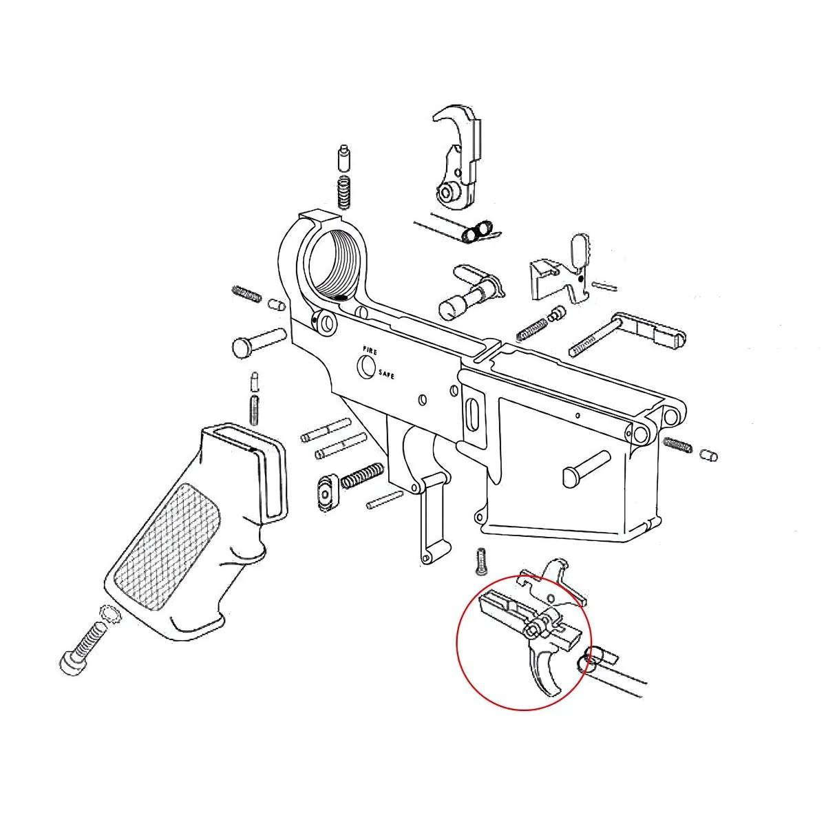 eemann tech spust ar 15 et 180072