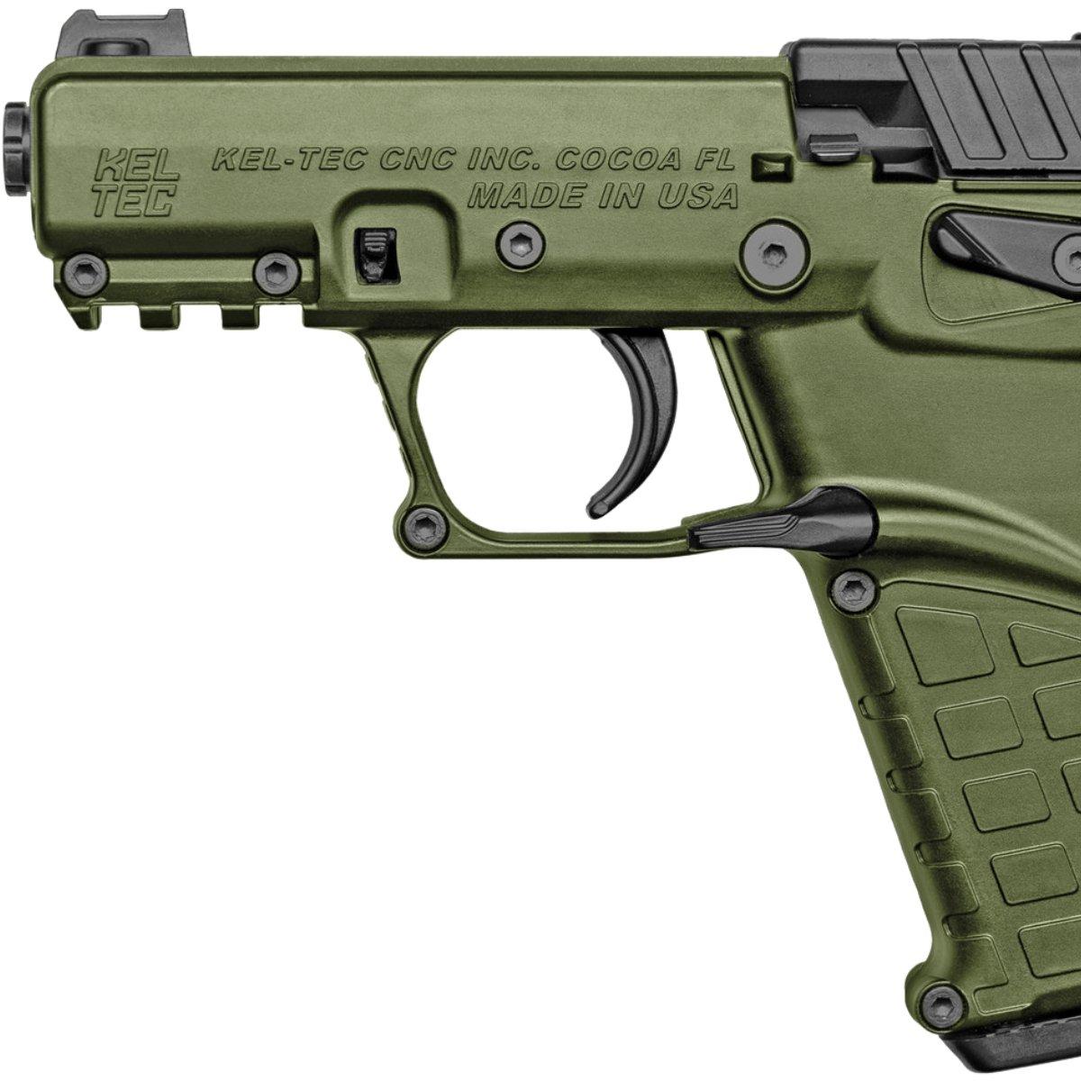 kel tec p17 optics ready green