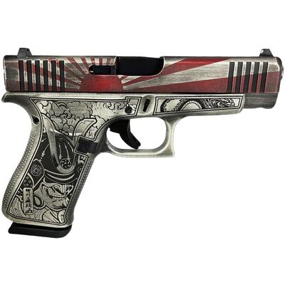 glock 48 samurai warrior rising sun