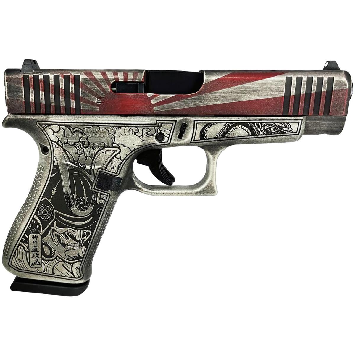 glock 48 samurai warrior rising sun