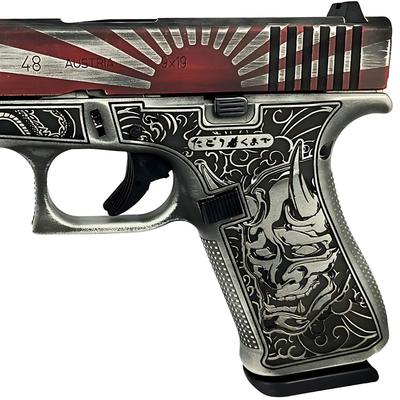 glock 48 samurai warrior rising sun
