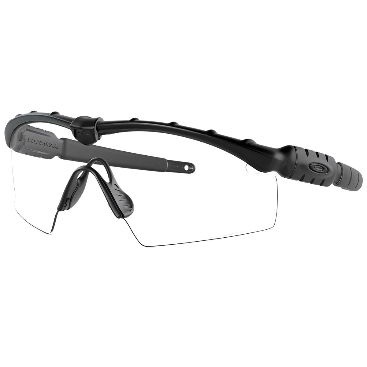 oakley okulary balistyczne standard issue m frame 2 0 industrial matte black przezroczyste soczewki oo9213 04