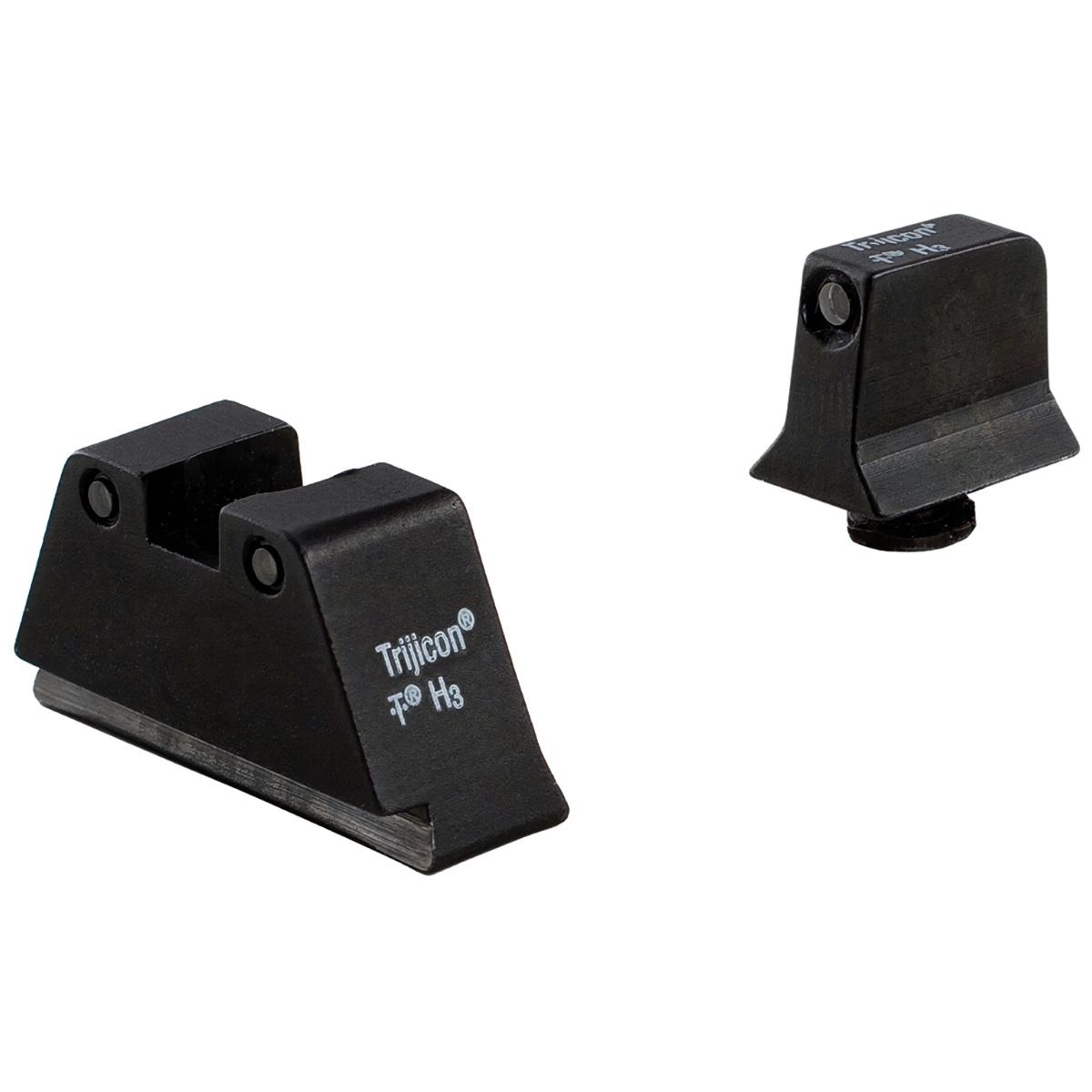 trijicon podwyzszone przyrzady trytowe do pistoletow glock zielony tryt gl201 c 600661