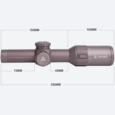 redwin luneta celownicza scarlet 1 6 24 sfp rw10 c