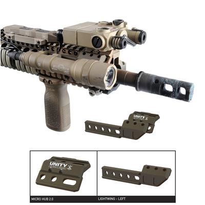 unity tactical fusion micro hub 2 0 black fus mhb