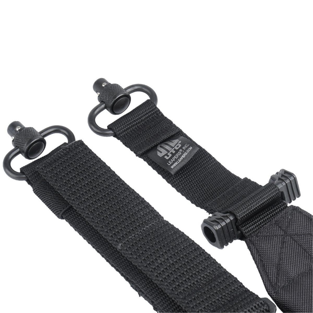 utg leapers zawieszenie 1 2 punktowe bolla qd czarne pvc gb508b