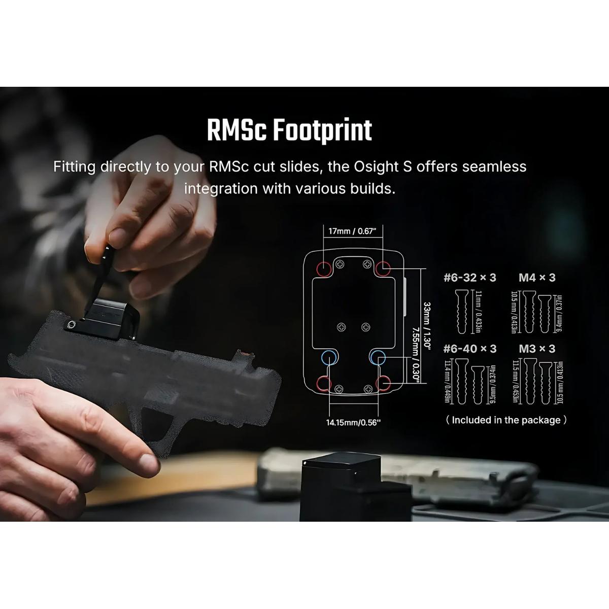olight kolimator osight s 2 moa dot i 32 moa circle osight s 2 moa