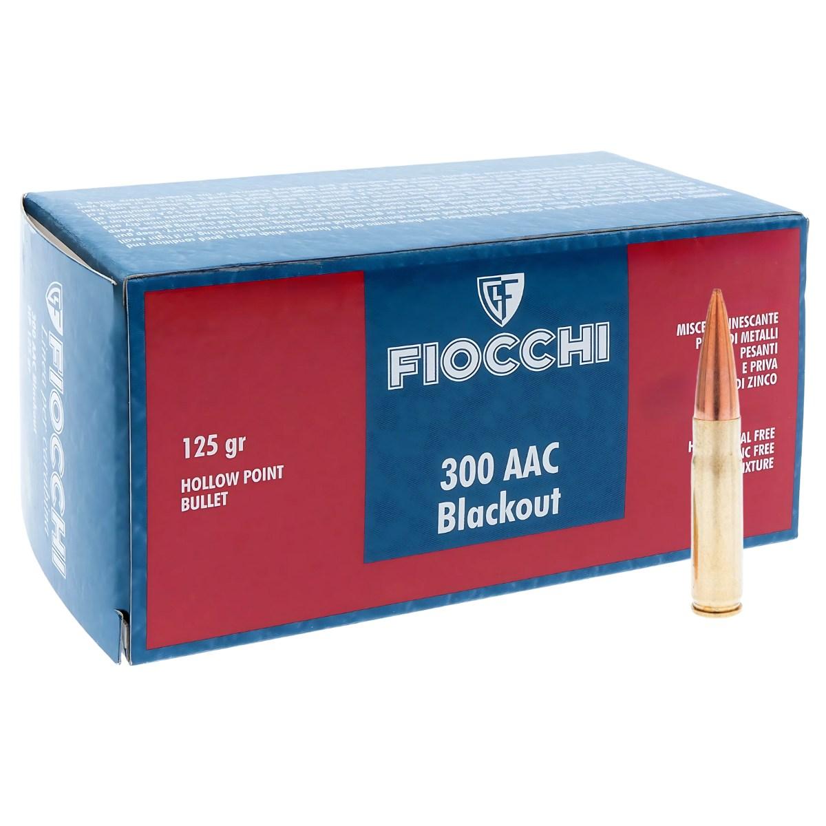 fiocchi 300 aac blackout 8g 125gr hp