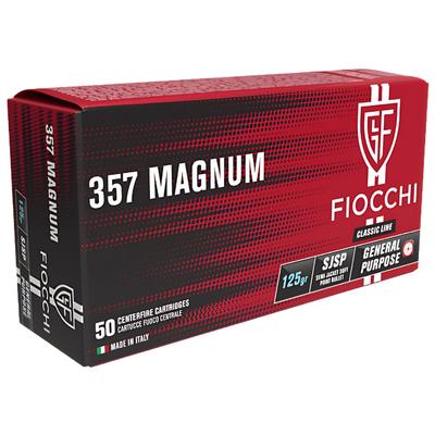 Fiocchi. 357 Magnum SJSP 125gr
