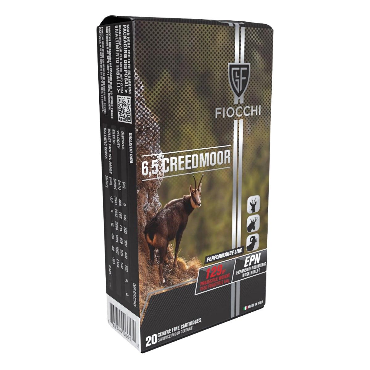 fiocchi 6 5 creedmoor 129gr epn