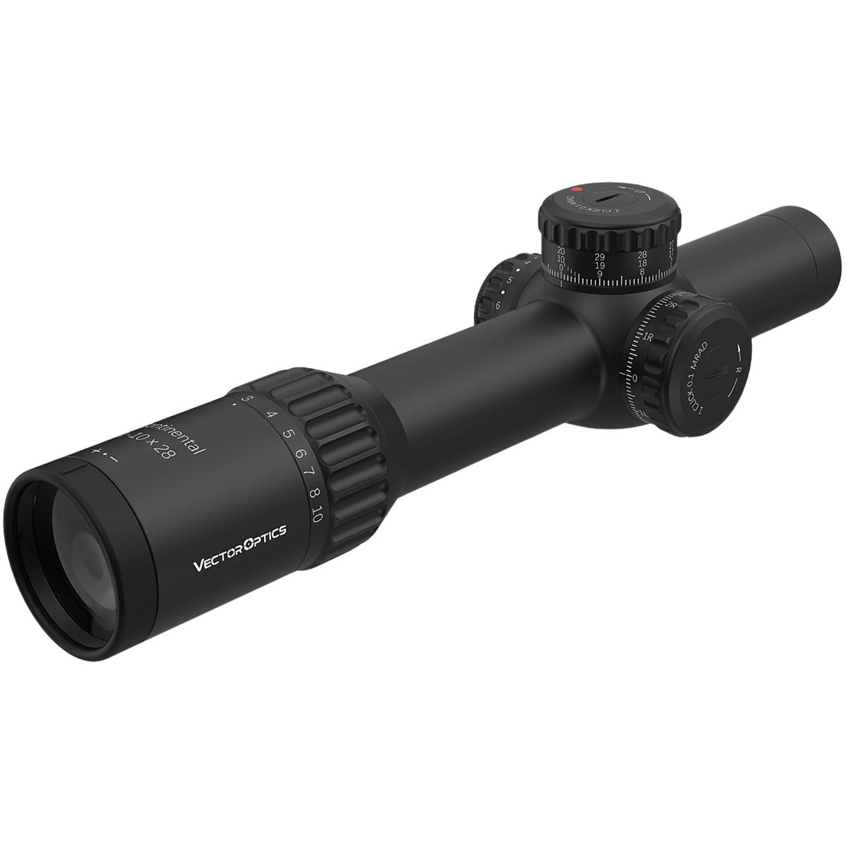 vector optics luneta celownicza continental x10 1 10x28 ed rar 34 mm scff 48