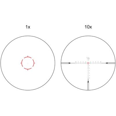 vector optics luneta celownicza continental x10 1 10x28 ed rar 34 mm scff 48