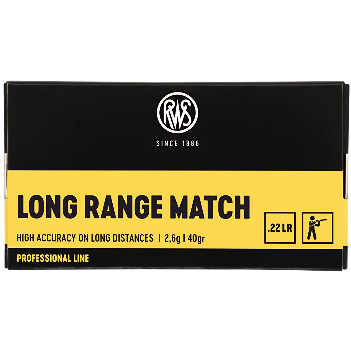 rws long range match 22 lr 40gr