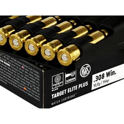 rws 308win target elite plus 10g 154gr