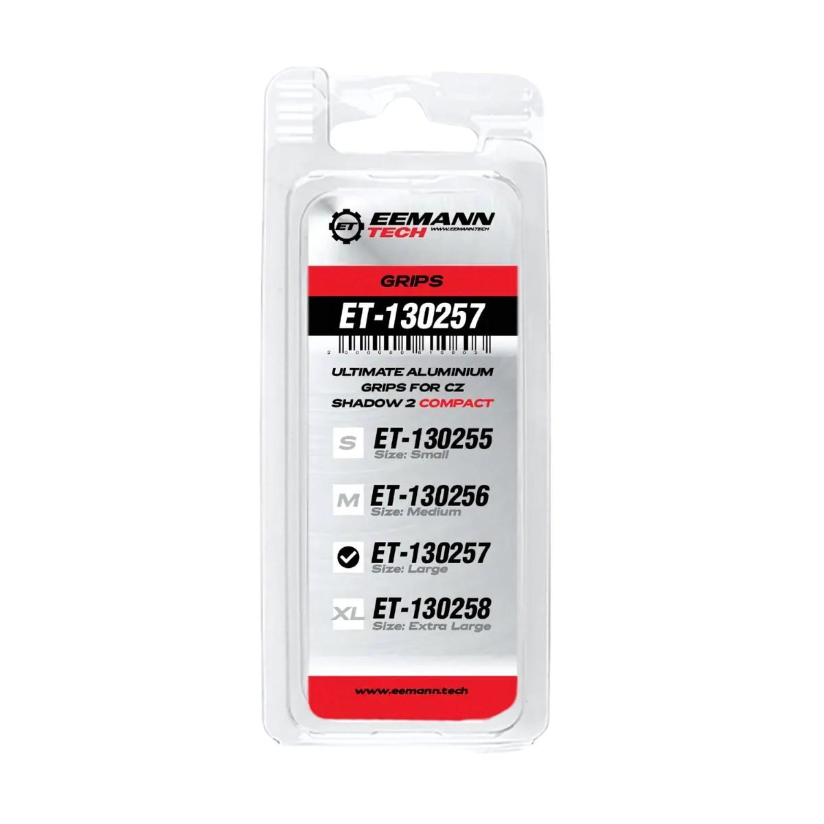 eemann tech aluminiowe okladziny chwytu shadow 2 compact rozm l et 130257